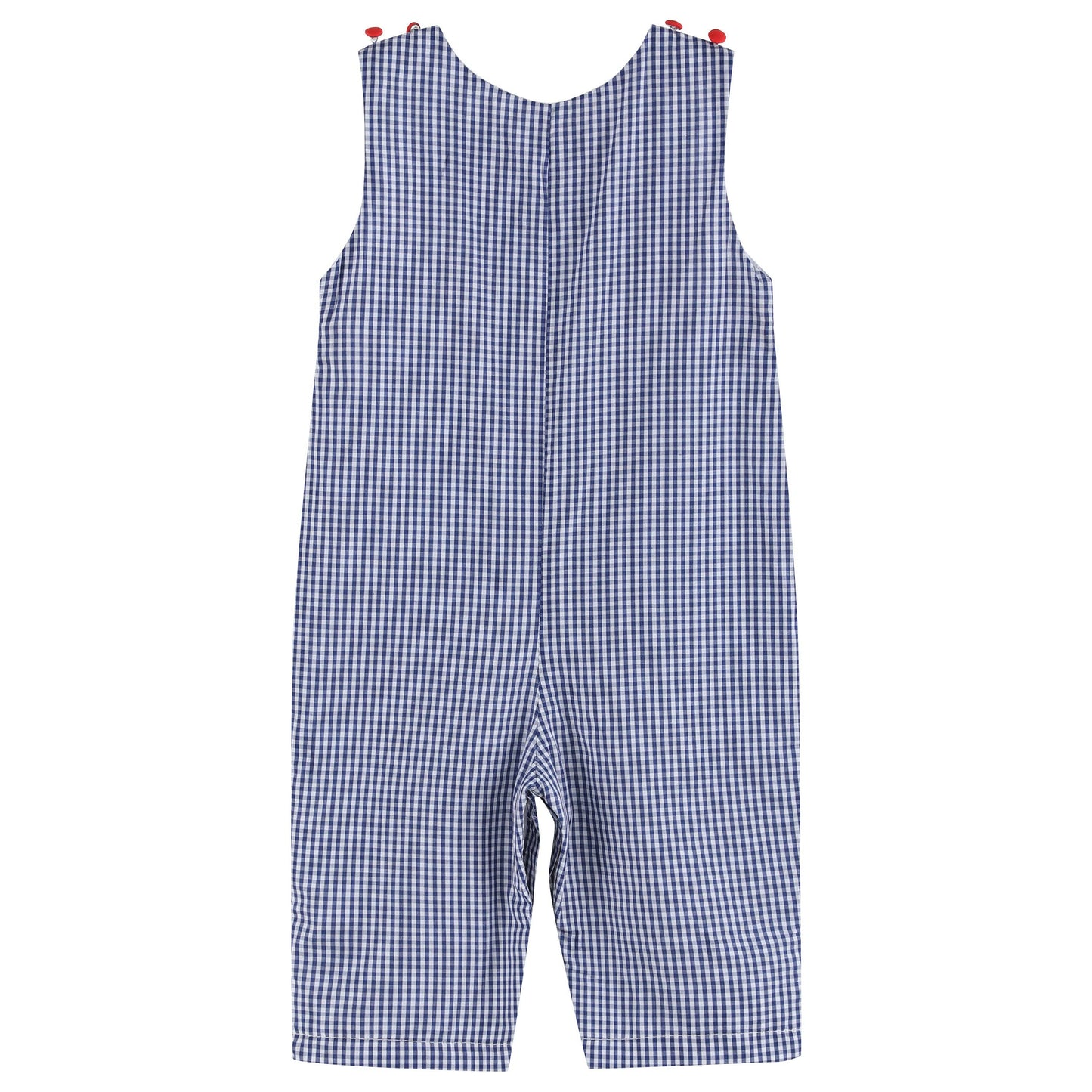 123 ABC School Smocked Overalls