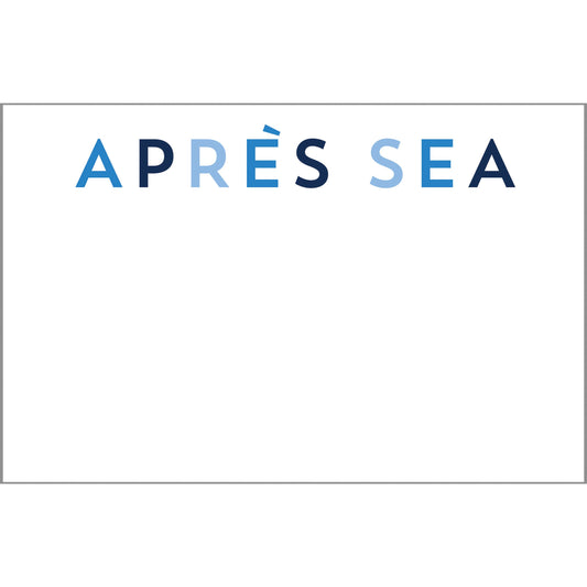 8.5x5.5 Apres SEA Slab Notepad