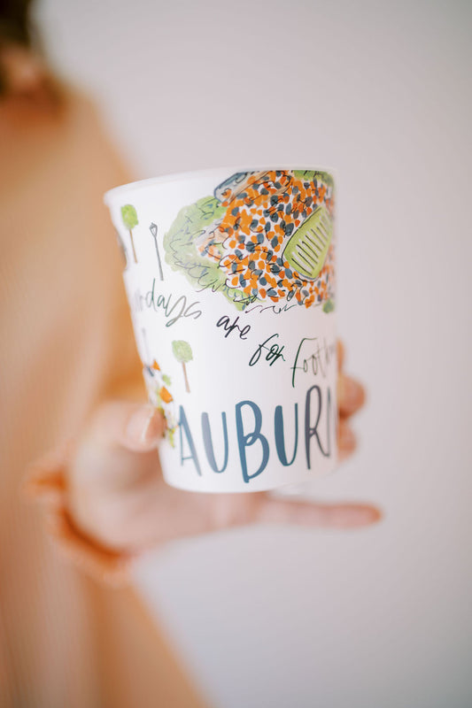 Auburn Reusable Party Cups