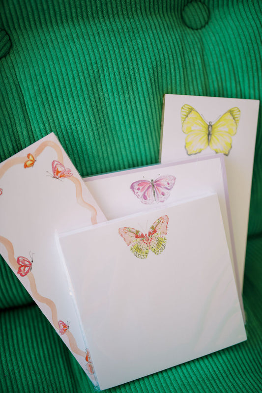 Square Butterfly Notepad