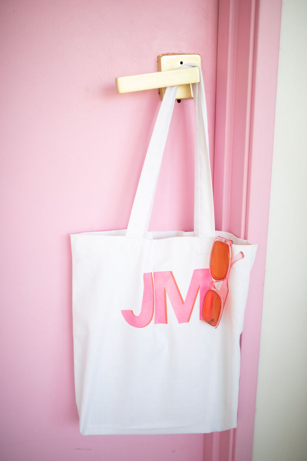 White Canvas Tote