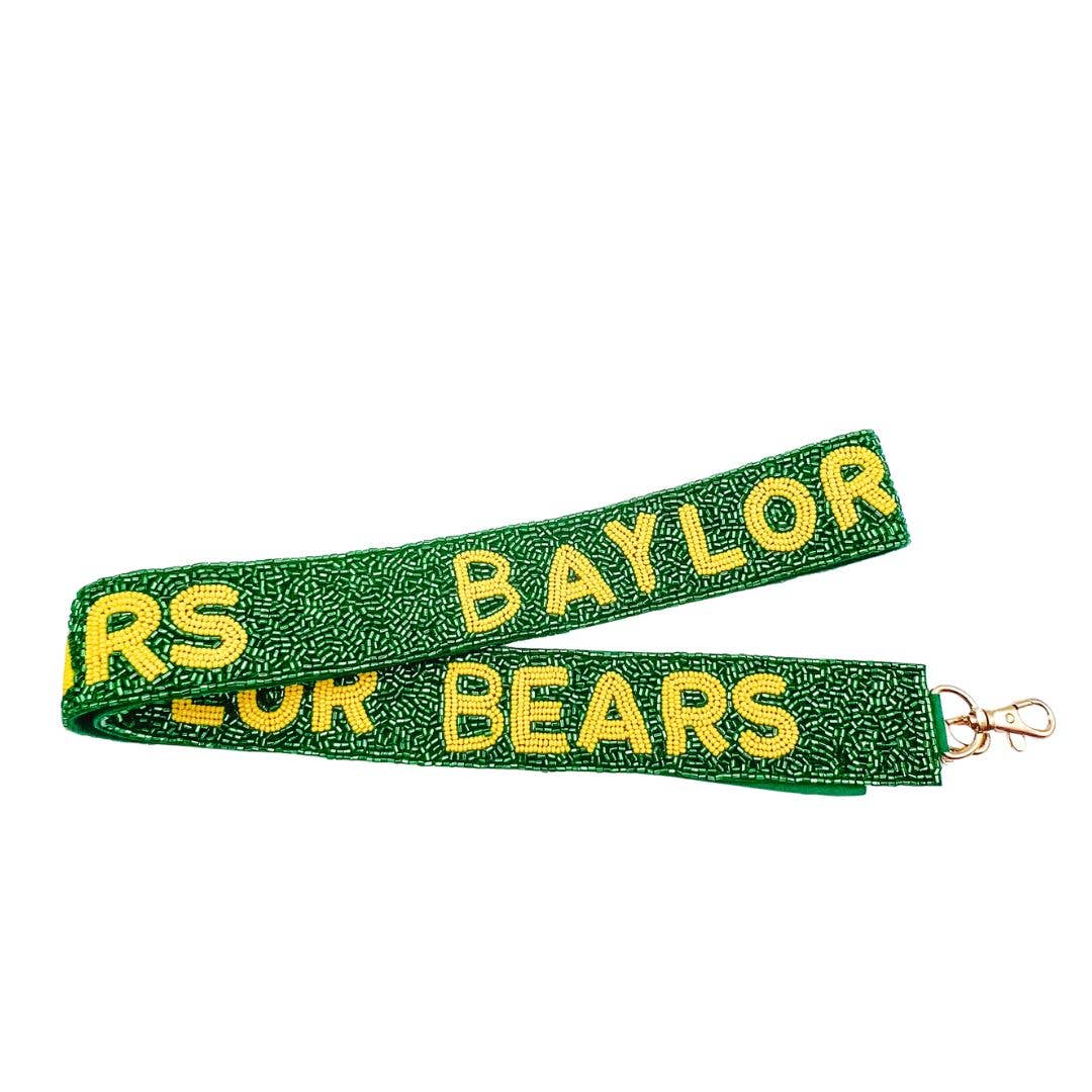 Beaded strap Baylor bear