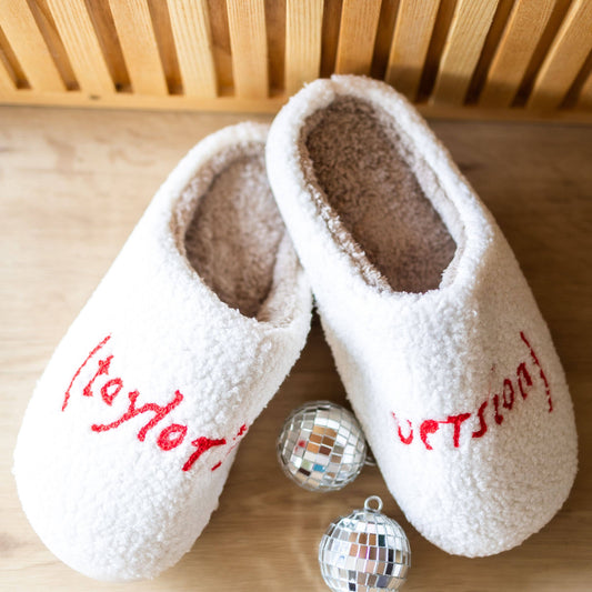 Taylor's Version Slippers