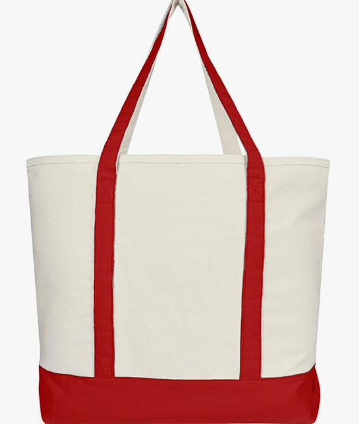 Large Canvas Tote