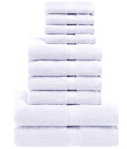 Egyptian Cotton Towels - Bath Sheet, Bath Towel, Hand Towel and Face Towel