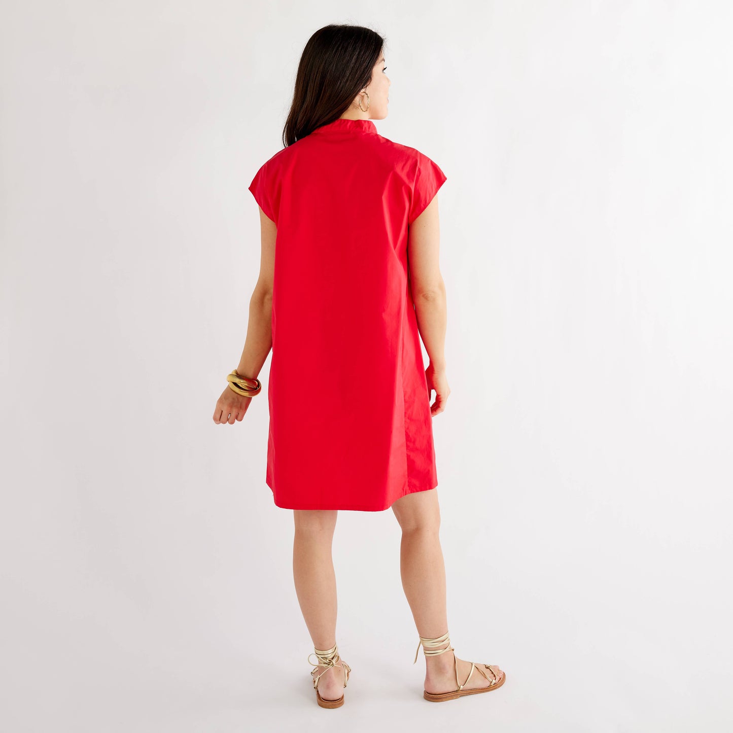 Red Seaside Dress