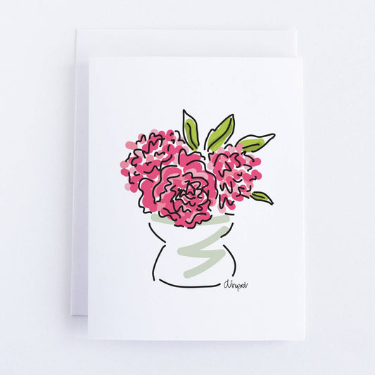 Beverly's Peonies Notecard Set