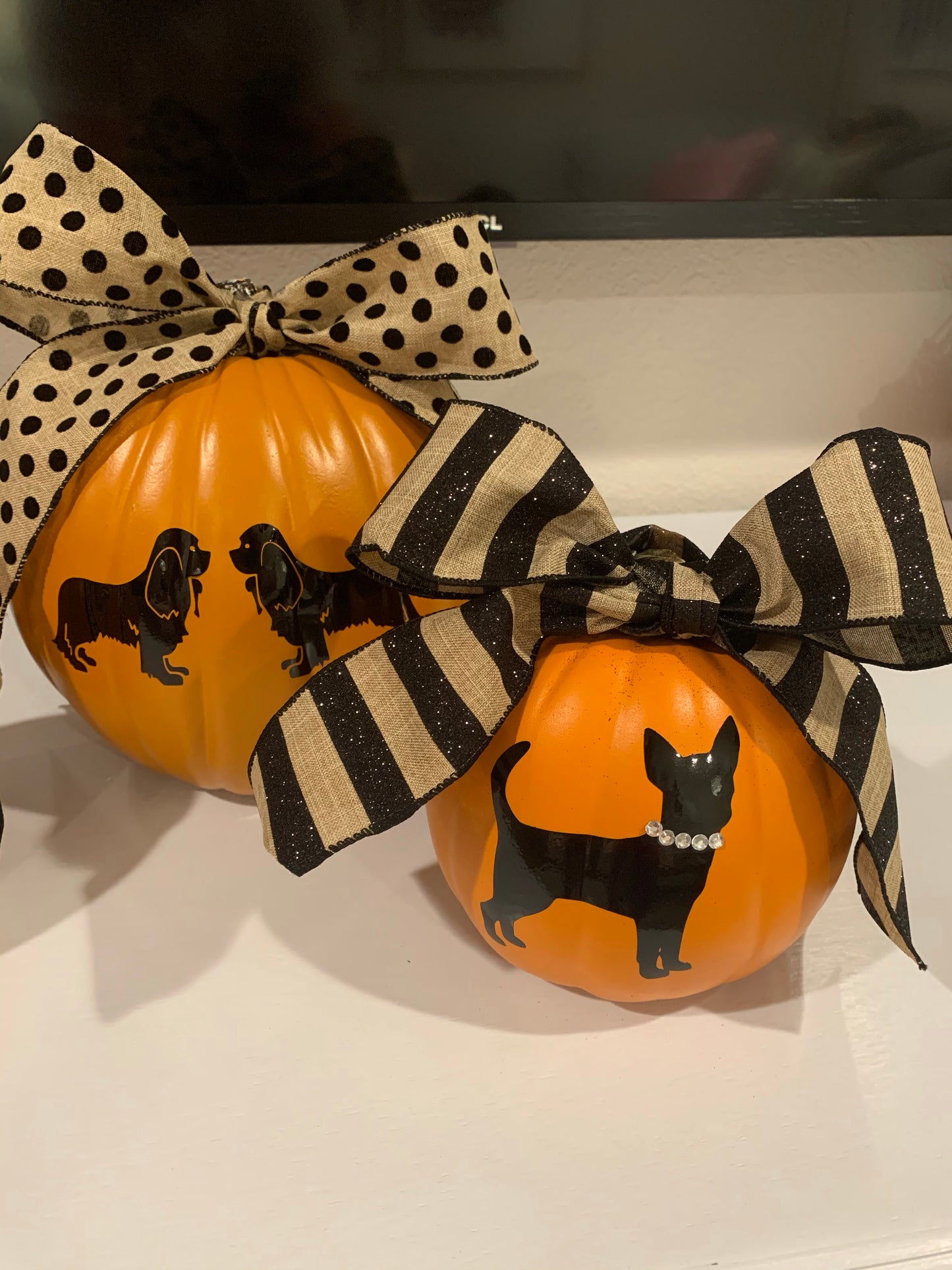 Faux Pumpkins (Various Sizes)